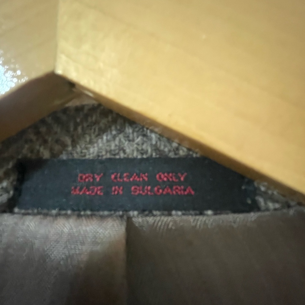 Stanley Blacker 100% Wool Jacket. Euc Eclectic Gr… - image 4
